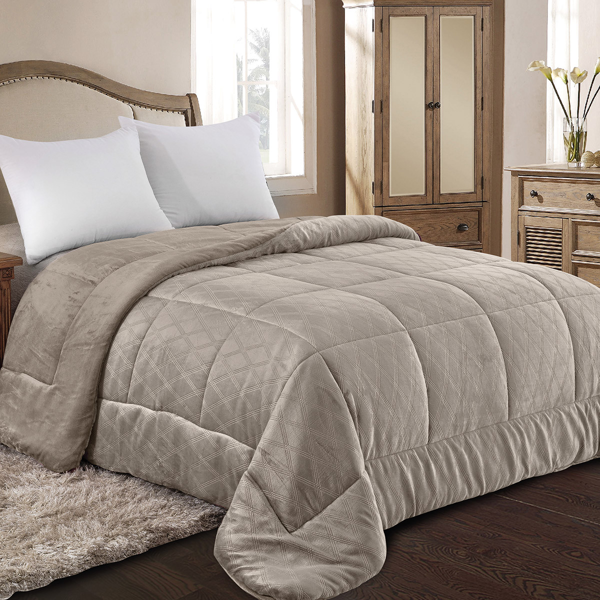 ΚΟΥΒΕΡΤΟΠΑΠΛΩΜΑ ΜΟΝΟ 160X220 ADAM HOME (812) TAUPE 3 ΚΟΥΒΕΡΤΟΠΑΠΛΩΜΑ ΜΟΝΟ 160X220 ADAM HOME (812) TAUPE