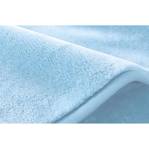 ΚΟΥΒΕΡΤΑ ΙΣΠΑΝΙΑΣ ΜΟΝΗ 160X220 BELPLA STER PLAIN LIGHT BLUE(3) - Image 2