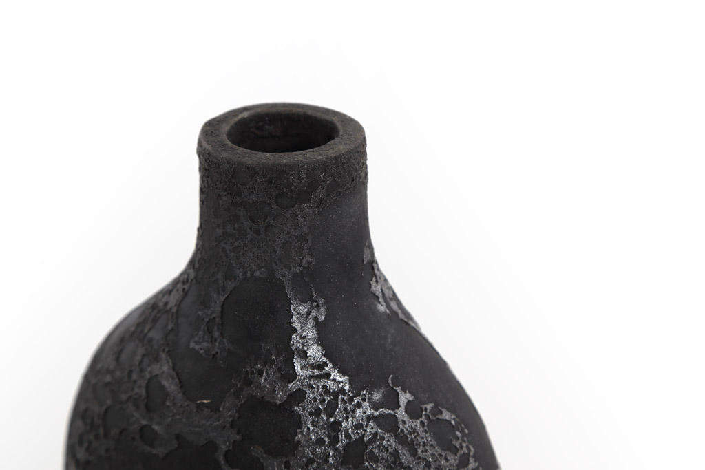 Κεραμικό Διακοσμητικό βάζο Siso Oki Black Spot Silver Medium (18x13x50) 0630019 5 Κεραμικό Διακοσμητικό βάζο Siso Oki Black Spot Silver Medium (18x13x50) 0630019 - Image 3