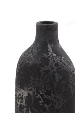 Κεραμικό Διακοσμητικό βάζο Siso Oki Black Spot Silver Medium (18x13x50) 0630019 9 ows.0630019 4