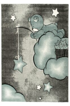 Παιδικό Χαλί Kids 1295 Blue