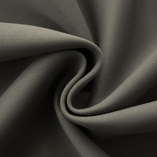 Κουρτίνα Blackout σκίασης με 8 κρίκους Art 8400  140x270 Καφέ  - Image 9