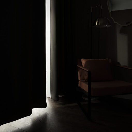 Κουρτίνα Blackout σκίασης με 8 κρίκους Art 8400  140x270 Καφέ  - Image 4