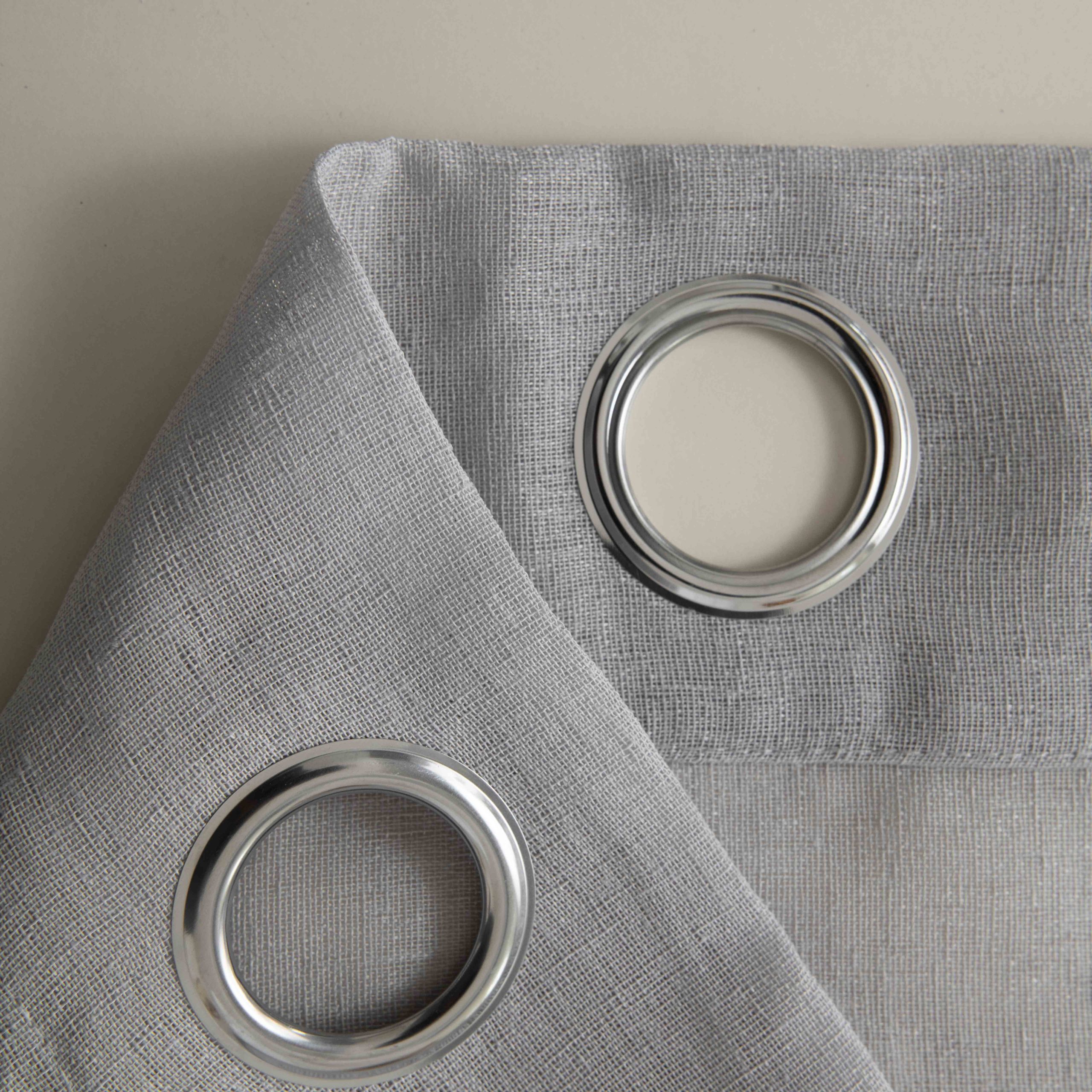 Κουρτίνα γάζα μονόχρωμη με 8 μεταλλικούς κρίκους Fit Art 8447 140x270 Γκρι 10 Κουρτίνα γάζα μονόχρωμη με 8 μεταλλικούς κρίκους Fit Art 8447 140x270 Γκρι - Image 8