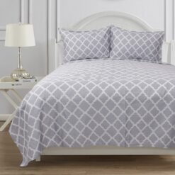 Beauty Home Σετ πάπλωμα υπέρδιπλο Fairmont Art 12005 220x240 Εμπριμέ