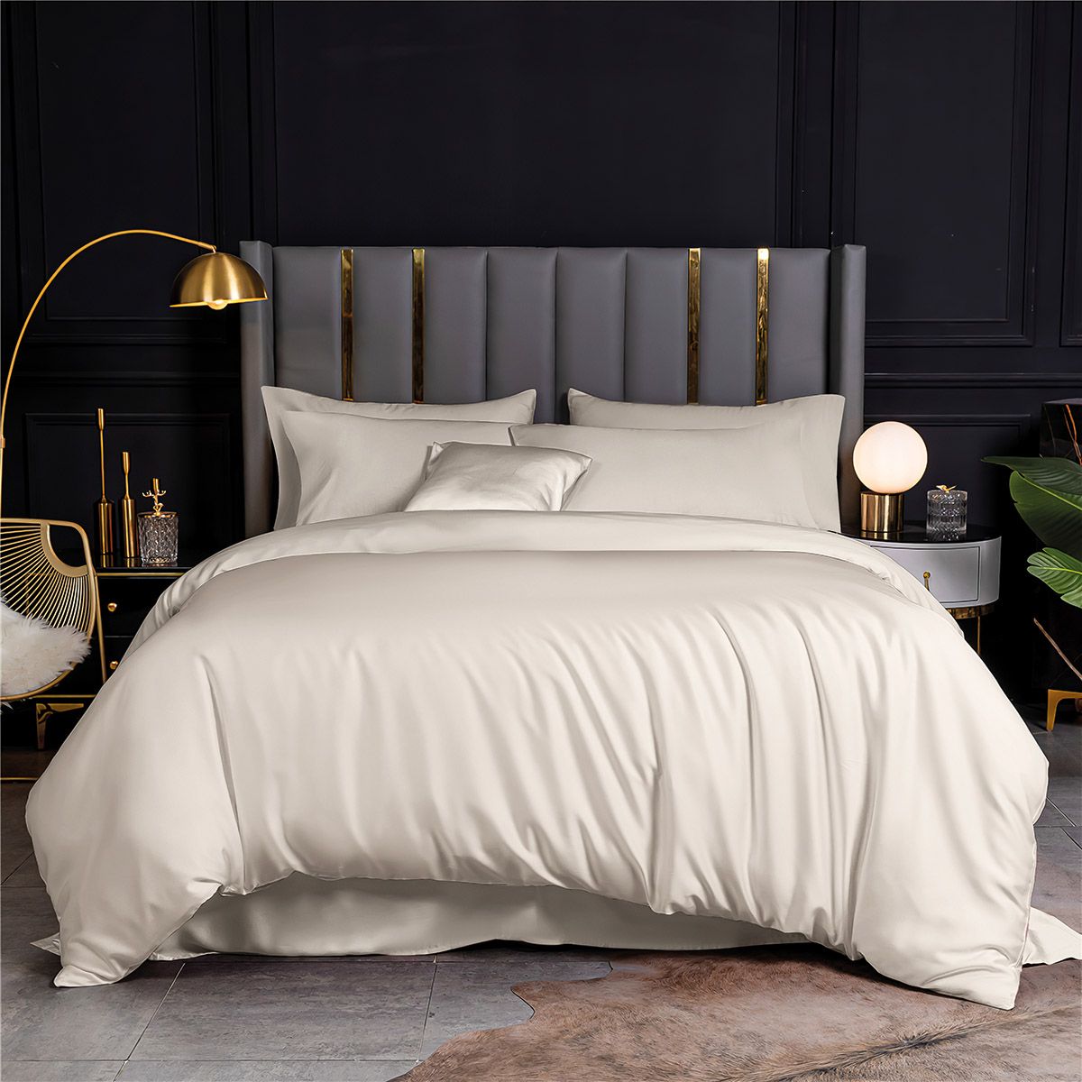 Beauty Home Σετ παπλωματοθήκη υπέρδιπλη Bamboo 300tc Art 12052 Miss Beauty 240x260 Μπεζ 3 Beauty Home Σετ παπλωματοθήκη υπέρδιπλη Bamboo 300tc Art 12052 Miss Beauty 240x260 Μπεζ