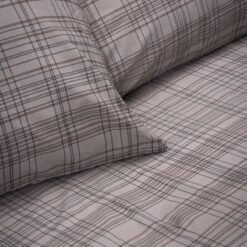 Beauty Home Σετ σεντόνια μονά Espresso Art 12077 170x260 Εμπριμέ 5 12077 zoom