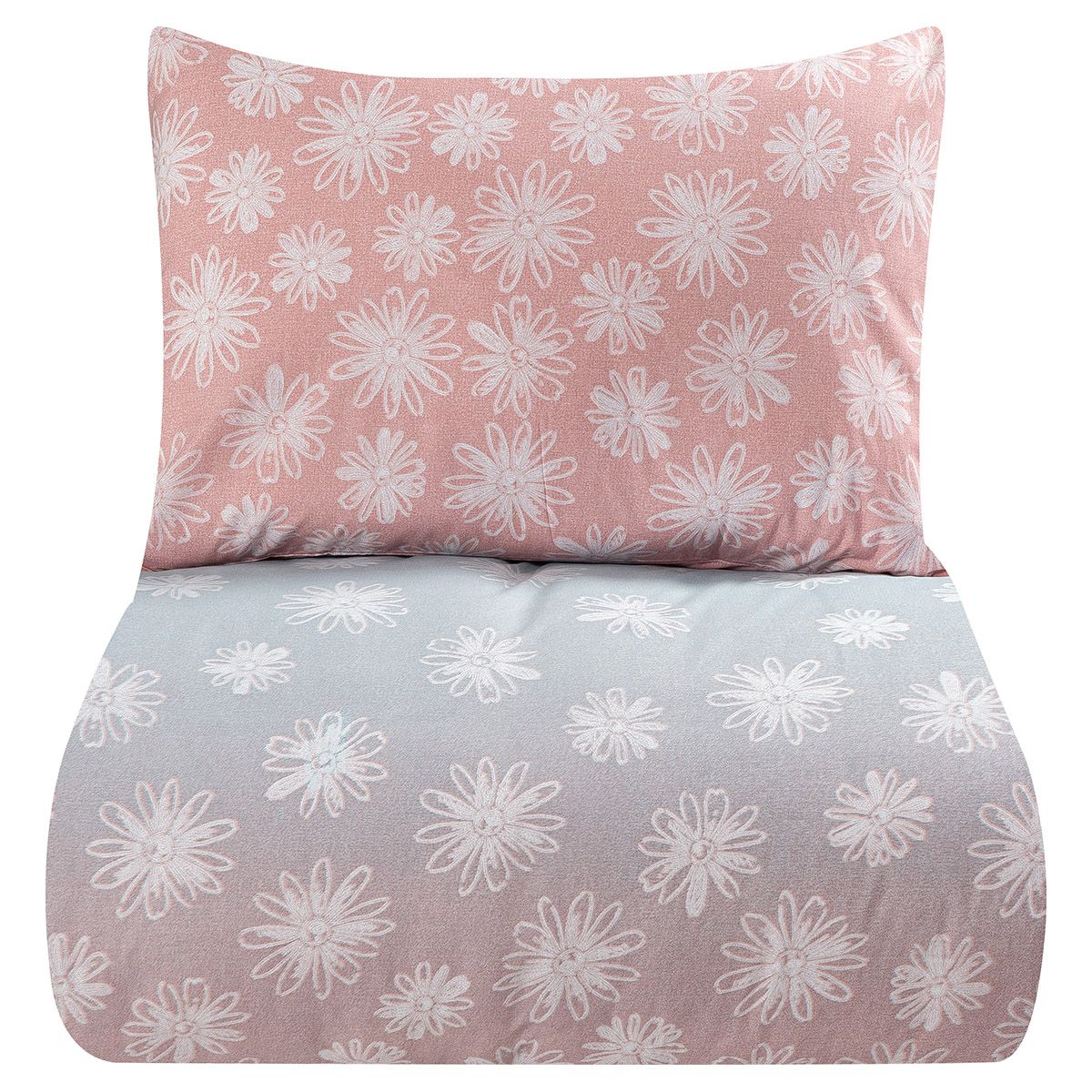 Beauty Home Σετ πάπλωμα μονό Bali Art 12082 160x240 Σομόν,Σιελ 5 Beauty Home Σετ πάπλωμα μονό Bali Art 12082 160x240 Σομόν,Σιελ - Image 3