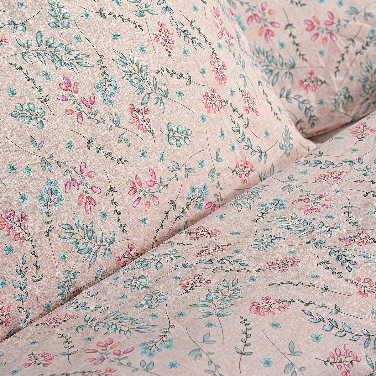 Beauty Home Σετ πάπλωμα υπέρδιπλο Cousine Art 12180 220x240 Σομόν 4 Beauty Home Σετ πάπλωμα υπέρδιπλο Cousine Art 12180 220x240 Σομόν - Image 2