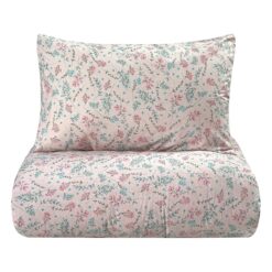 Beauty Home Σετ πάπλωμα υπέρδιπλο Cousine Art 12180 220x240 Σομόν 7 12180 3