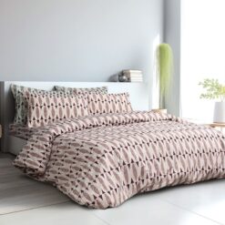 Beauty Home Σετ πάπλωμα υπέρδιπλο Barbados Art 12182 220x240 Σομόν