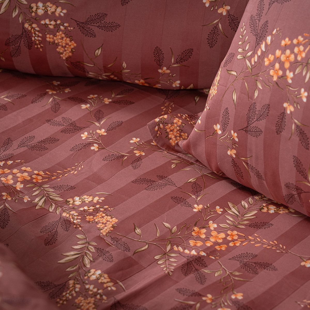 Beauty Home Σετ πάπλωμα υπέρδιπλο Art 12216 Indra 100% Βαμβακοσατέν 300tc 220x240 Σάπιο μήλο 4 Beauty Home Σετ πάπλωμα υπέρδιπλο Art 12216 Indra 100% Βαμβακοσατέν 300tc 220x240 Σάπιο μήλο - Image 2