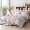 Beauty Home Σετ πάπλωμα υπέρδιπλο Art 12218 Chloe 100% Βαμβακοσατέν 300tc 220x240 Μπεζ 1 12218