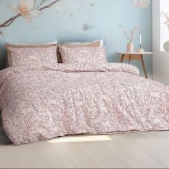 Beauty Home Σετ σεντόνια μονά με λάστιχο Sylia Art 12256 100x200+30 Μπεζ