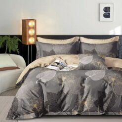 Beauty Home Σετ πάπλωμα υπέρδιπλο Art 12271 Agnes 220x240 Ανθρακί