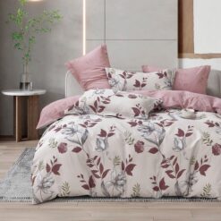 Beauty Home Σετ πάπλωμα υπέρδιπλο Art 12286 Ariel 220x240 Αμέθυστος