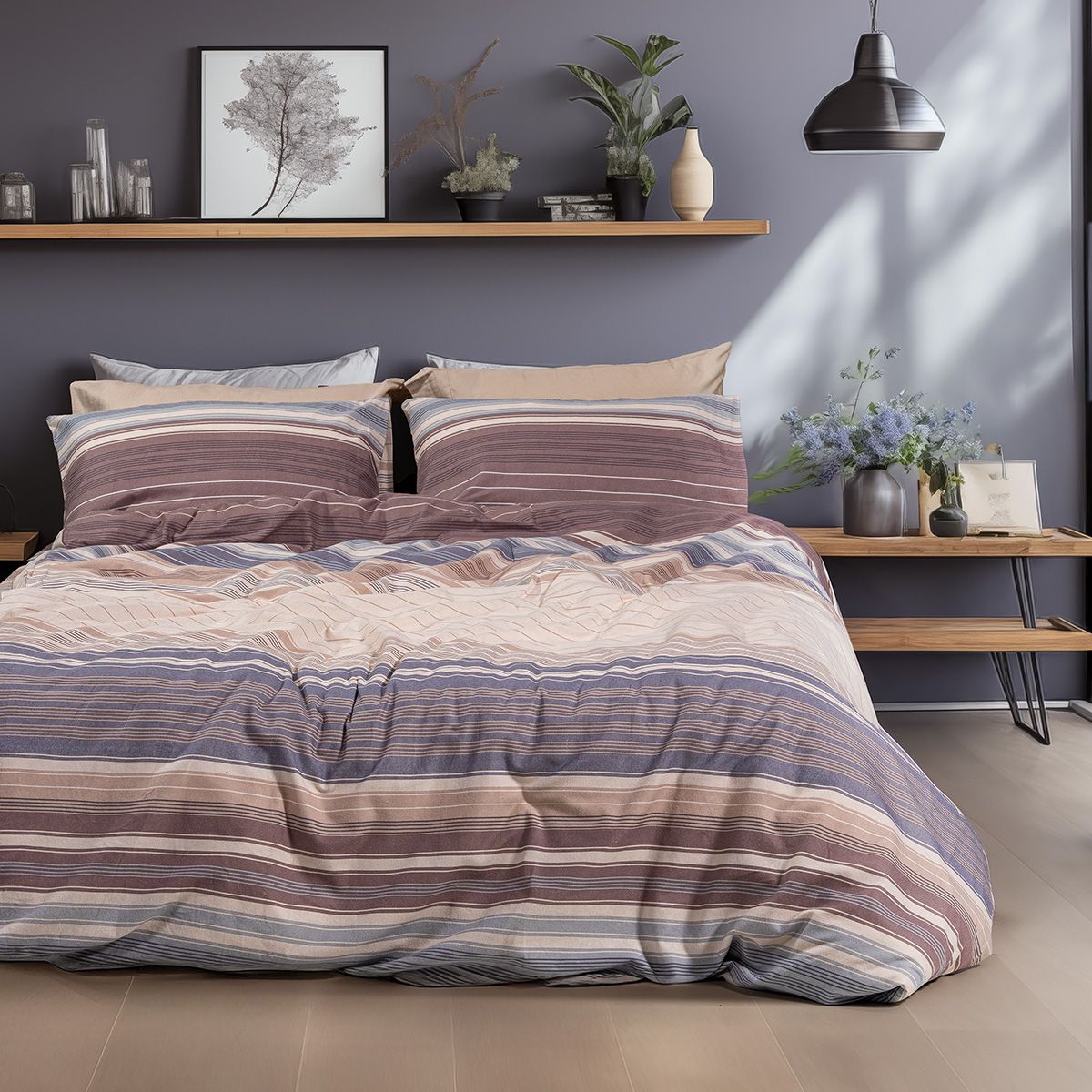 Beauty Home Σετ σεντόνια φανελένια King Size με λάστιχο Dali Art 12332 185x200+32 Μπεζ 3 Beauty Home Σετ σεντόνια φανελένια King Size με λάστιχο Dali Art 12332 185x200+32 Μπεζ