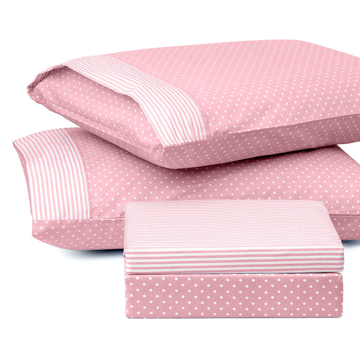 Beauty Home Σετ πάπλωμα μονό πουά JOY Art 1680 160x240 Ροζ 3 Beauty Home Σετ πάπλωμα μονό πουά JOY Art 1680 160x240 Ροζ