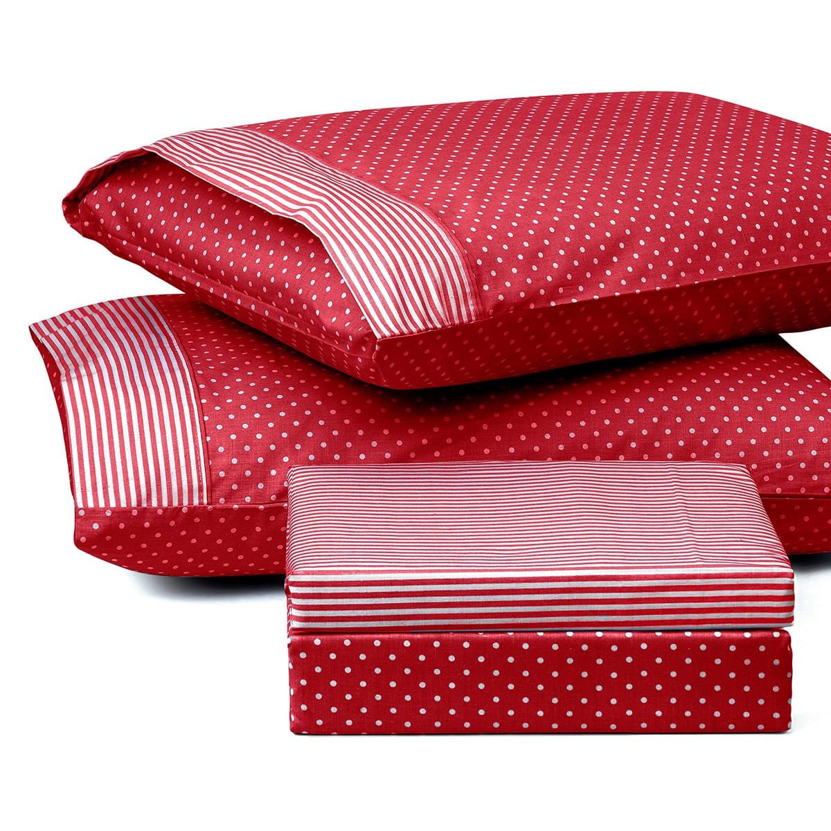 Beauty Home Σετ πάπλωμα μονό πουά JOY Art 1680 160x240 Κόκκινο 3 Beauty Home Σετ πάπλωμα μονό πουά JOY Art 1680 160x240 Κόκκινο