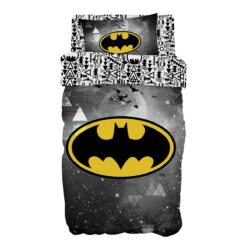 Beauty Home Σετ πάπλωμα μονό Art 6184 Batman 160x240 Γκρι