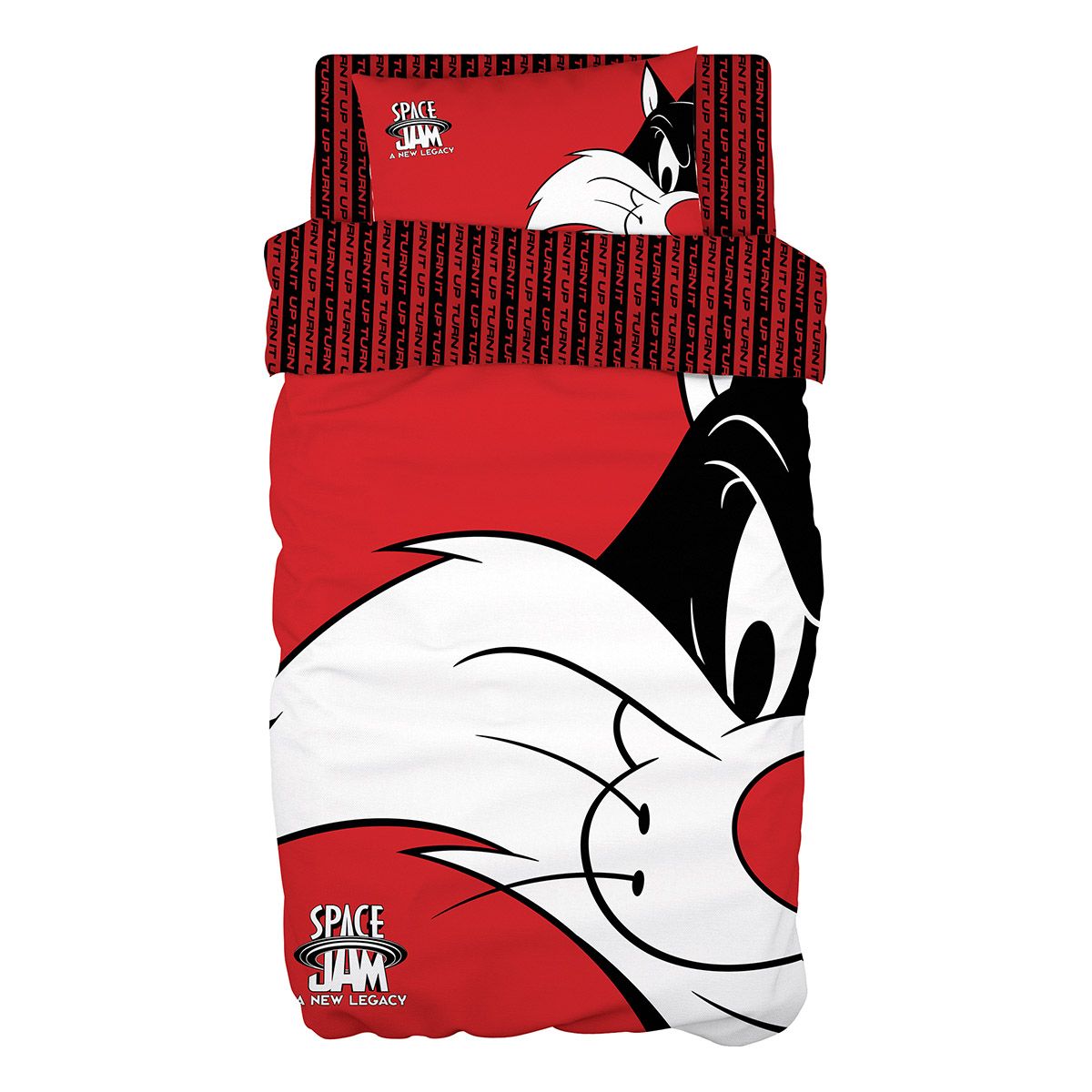 Beauty Home Σετ πάπλωμα μονό Art 6192 Space Jam Sylvester 160x240 Κόκκινο 3 Beauty Home Σετ πάπλωμα μονό Art 6192 Space Jam Sylvester 160x240 Κόκκινο