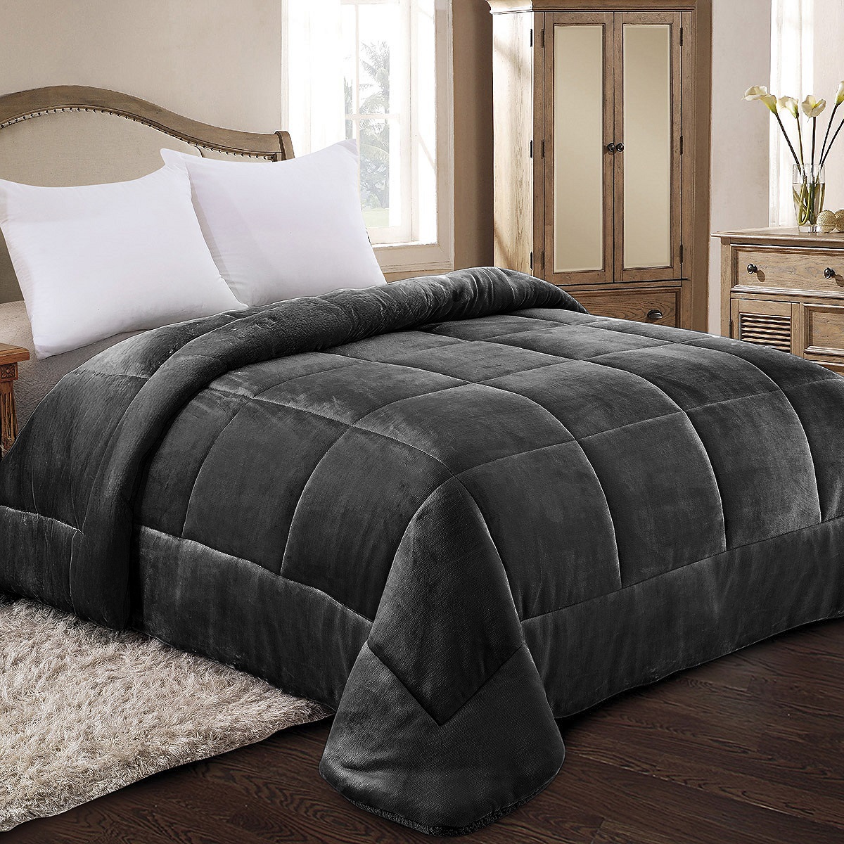 ΚΟΥΒΕΡΤΟΠΑΠΛΩΜΑ ΜΟΝΟ 160X220 ADAM HOME (815) BLACK 3 ΚΟΥΒΕΡΤΟΠΑΠΛΩΜΑ ΜΟΝΟ 160X220 ADAM HOME (815) BLACK