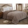 ΚΟΥΒΕΡΤΟΠΑΠΛΩΜΑ ΥΠΕΡΔΙΠΛΟ 220X240 ADAM HOME (825) MOCHA 1 825 BROWN 1200 1200x1200 1