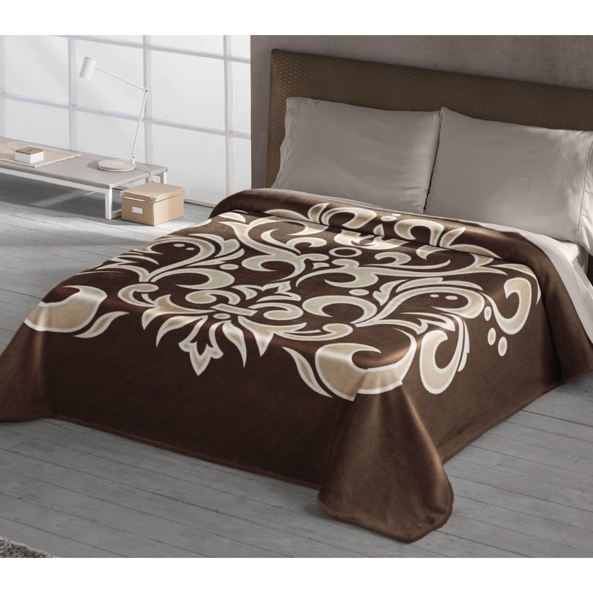 ΚΟΥΒΕΡΤΑ ΙΣΠΑΝΙΑΣ ΥΠΕΡΔΙΠΛΗ 220Χ240 BELPLA STER 289 BEIGE 3 ΚΟΥΒΕΡΤΑ ΙΣΠΑΝΙΑΣ ΥΠΕΡΔΙΠΛΗ 220Χ240 BELPLA STER 289 BEIGE