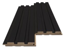 MDF PANEL ΜΕ 3D ΠΗΧΑΚΙΑ 505090 BEAT ST 16/119/2750mm BLACK
