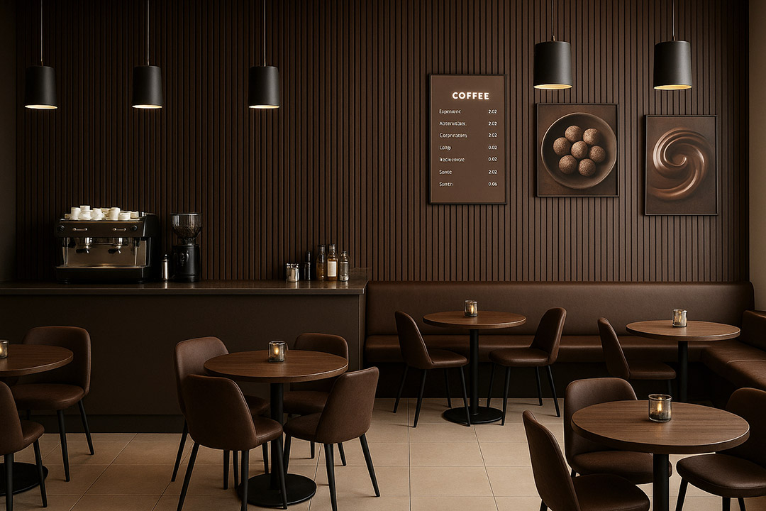 PS PANEL ΜΕ 3D ΠΗΧΑΚΙΑ 08 RESIDENCE 21/122 mm DARK BROWN OAK 7 PS PANEL ΜΕ 3D ΠΗΧΑΚΙΑ 08 RESIDENCE 21/122 mm DARK BROWN OAK - Image 5