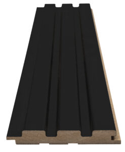 Alternative view of MDF PANEL ΜΕ 3D ΠΗΧΑΚΙΑ 505090 BEAT ST 16/119/2750mm BLACK