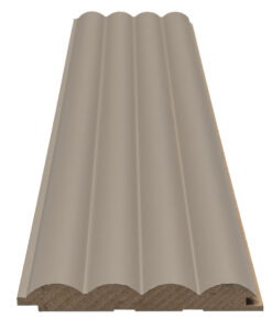 Alternative view of MDF PANEL ΜΕ 3D ΠΗΧΑΚΙΑ 806090 WAVE DL 16/119/2750mm SAND GREY