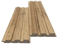 MDF PANEL ΜΕ 3D ΠΗΧΑΚΙΑ 508090 BEAT ST 16/119/2750mm PECAN