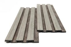 PS PANEL ΜΕ 3D ΠΗΧΑΚΙΑ 02/116 PIANO 12/122/2900mm GREY OAK/RUST