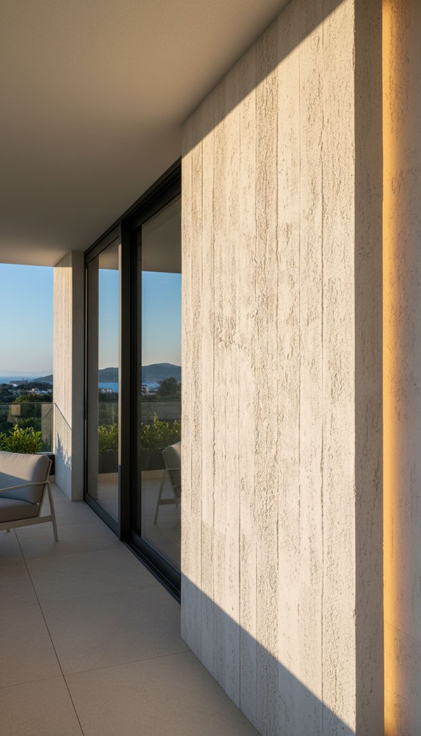 PANEL ΕΥΚΑΜΠΤΗΣ ΠΕΤΡΑΣ 117040 CONCRETE BOARD 600/1200mm LIGHT GREY 5 PANEL ΕΥΚΑΜΠΤΗΣ ΠΕΤΡΑΣ 117040 CONCRETE BOARD 600/1200mm LIGHT GREY - Image 3