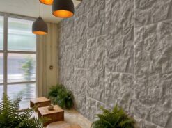 PANEL PU ΤΕΧΝΗΤΗΣ ΠΕΤΡΑΣ 334040 ROCK STONE 600/1200mm LIGHT GREY 7 334040 stone skin light grey rs 005