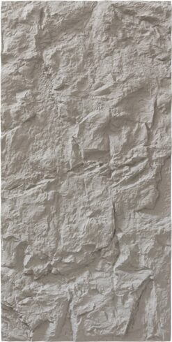 PANEL PU ΤΕΧΝΗΤΗΣ ΠΕΤΡΑΣ 334040 ROCK STONE 600/1200mm LIGHT GREY 
