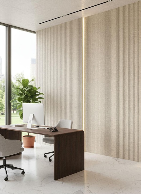 PANEL 119020 (ΚΙΒ 8ΤΜΧ) ΕΥΚΑΜΠΤΗΣ ΠΕΤΡΑΣ 600/1200mm LINE STONE BOARD BEIGE WHITE 4 PANEL 119020 (ΚΙΒ 8ΤΜΧ) ΕΥΚΑΜΠΤΗΣ ΠΕΤΡΑΣ 600/1200mm LINE STONE BOARD BEIGE WHITE - Image 2