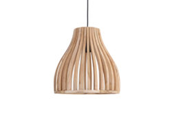 0060395 Φωτιστικό Οροφής Nakma (29.5x30) από ξύλο teak