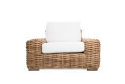 0100052 Καναπές Μονοθέσιος Cirebon Natural (80x115x70) rattan