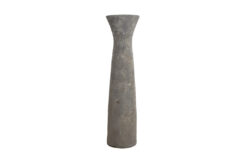 0630014 Κεραμικό Διακοσμητικό βάζο Trobit Gray Large (30x30x120)