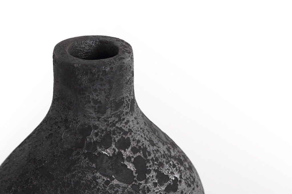0630018 Κεραμικό Διακοσμητικό βάζο Siso Oki Black Spot Silver Large (26x18x70) 5 0630018 Κεραμικό Διακοσμητικό βάζο Siso Oki Black Spot Silver Large (26x18x70) - Image 3