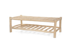 ows.0780005 Τραπέζι Καθιστικού Tarde (140x70x45) κλαδιά teak - Image 2