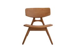 0900018 Πολυθρόνα Rino (66x68x76) teak wood
