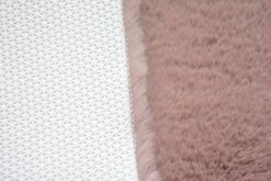 Alternative view of ΧΑΛΙ PUFFY ΣΤΡΟΓΓΥΛΟ DARK PINK 160X160