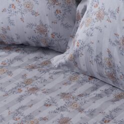 Alternative view of Σετ σεντόνια υπέρδιπλα Art 12212 Jasmine 100% Βαμβακοσατέν 300tc 240x270 Γκρι